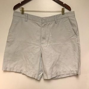 Light Blue Breakwater Linen Shorts